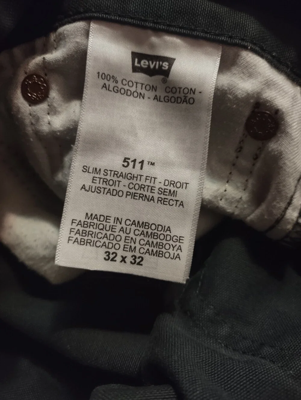 Levis Strauss classic men
